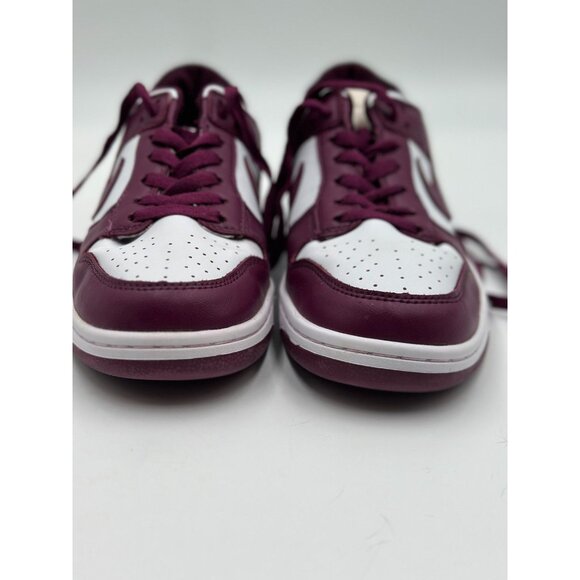 Nike Dunk Low Team Red White Leather DD1503-108 Size 8.5 - Picture 10 of 12